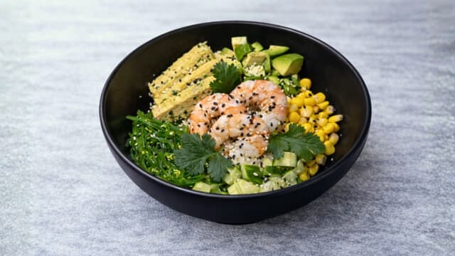 Shrimp poke bowl